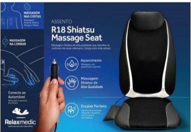 Assento Shiatsu Massage R18 Bivolt