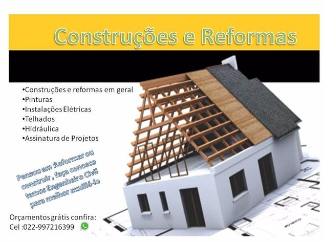 Construções e Reforma com Engenheiro Civil