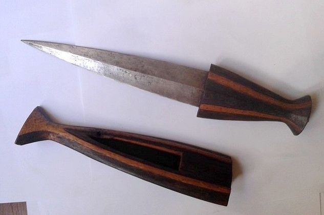 Punhal/faca Africana Antiga Raridade de Colecionador
