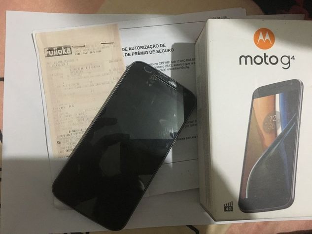 Moto G4 16 GB com Nota Fiscal e Seguro