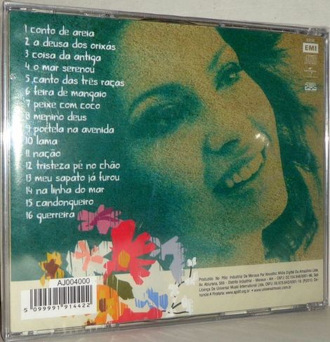 CD Clara Nunes - Conto de Areia - Grandes Sucessos