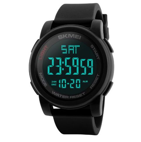 Novo Relógio Digital de Borracha Skmei 2018 à Prova D'água 5 Atm 100%