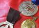 5 Medalhas Corrida Meia Maratona Esporte Atletismo