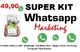 Super Mega Kit Whatsapp Marketing Envios em Massa 2018