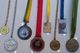 Coleção 8 Medalhas Premiação Judô Vitória Federação Lote 4