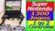 Super Nintendo Portátil com 1300 Jogos - Conectou, Jogou