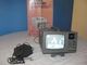 Deluxe Portable 5 Polegadas Black And White T.v. With Am/fm Receiver