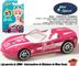 Hot Wheels 2014 Corvette Stingray (barbie – 60 Anos)1/64