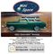 Greenlight 1955 Chevrolet Nomad Cor Verde 1/64