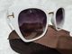 Oculos de Sol Armação Moderna Branco Tom Ford