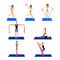 Faixas Elásticas Pilates Exercicio Funcional Kit com 3 Peças 1.75m(produto Novo)